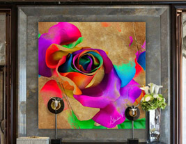 Paper roses